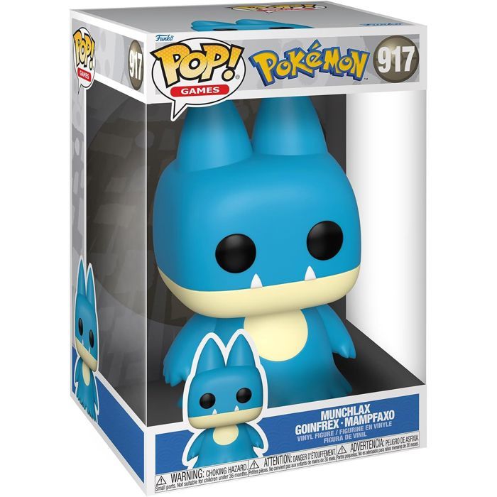 Pokémon Figurine POP! Munchlax EMEA 9 cm - vue 2