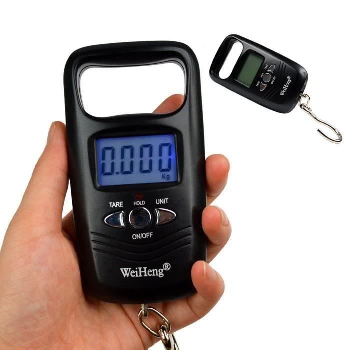 Modèle 1 - Balance numérique Portable suspendue 50Kg 10g, poids de