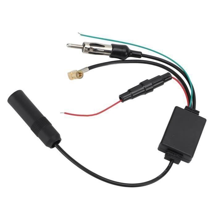 Antenne DAB+ DOLLATEK Pour Autoradio - Réception Numérique Voiture, Facile à Installer