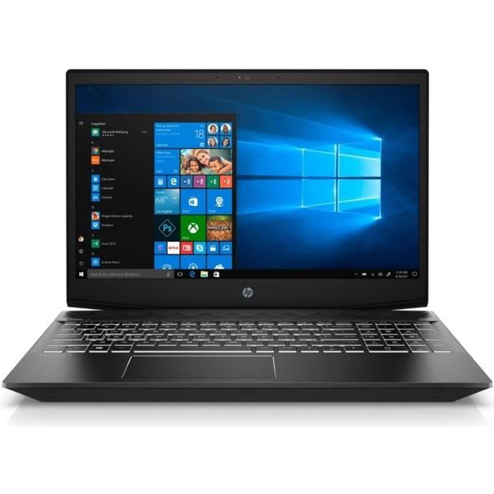Top achat PC Portable HP Portable gamer - Pavilion Gaming 15-cx0000nf - Écran 39,6 cm (15,6") - 1920 x 1080 - Core i5 i5-8300H - 8 Go RAM - 1 To HDD pas cher