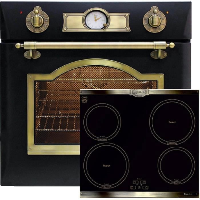 Kaiser EH 6355 Em+KCT 6395 Iem, Four électrique encastrable rétro 60cm ...