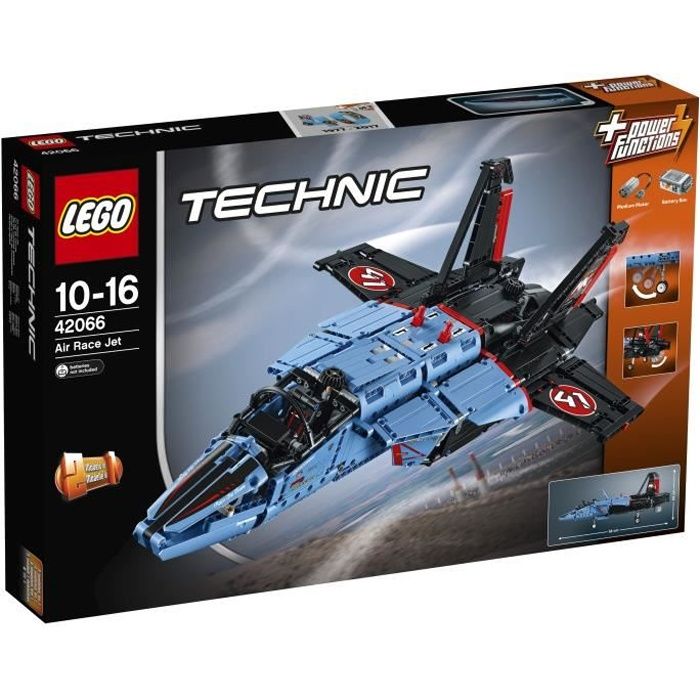 LEGO® Technic 42066 L'avion Jet de Course - Cdiscount Jeux - Jouets