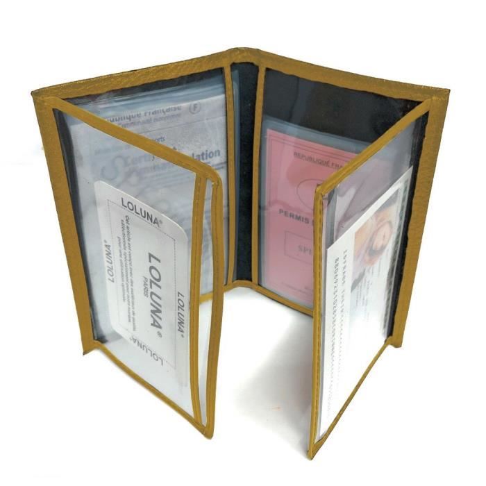 Porte carte grise et assurance cheap