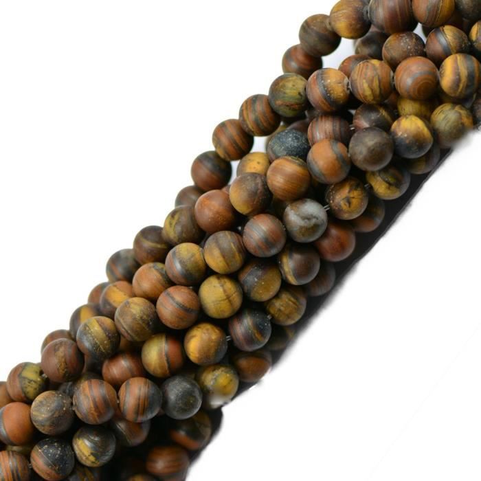 Perles Artificielles En Chaîne 3mm - Rouleau 50m Beige/Blanc - DIY Mariage, Décoration - ABS