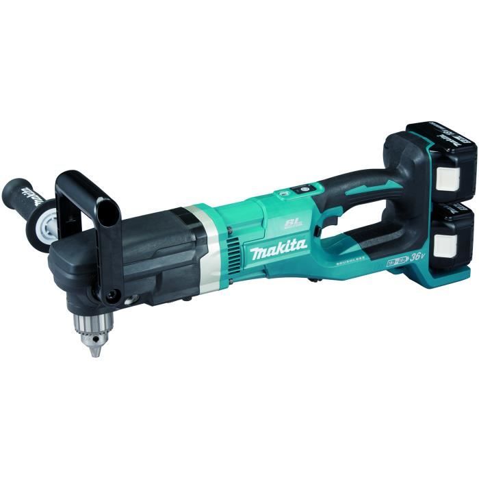 Perceuse visseuse 36 V = 2 x 18 V Li Ion 5 Ah Ø 13 mm MAKITA 2 batteries chargeur coffret DDA460PT2 - vue 2