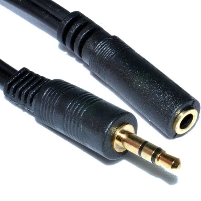 MHP ® 3m 3,5 mm Rallonge Audio stéréo Jack pris…