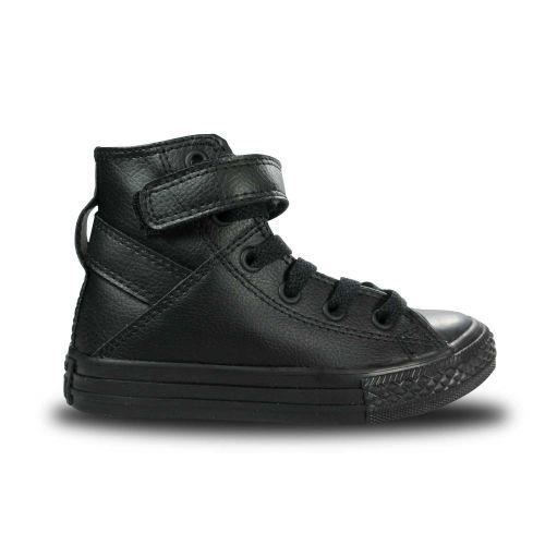 converse cuir pour enfant