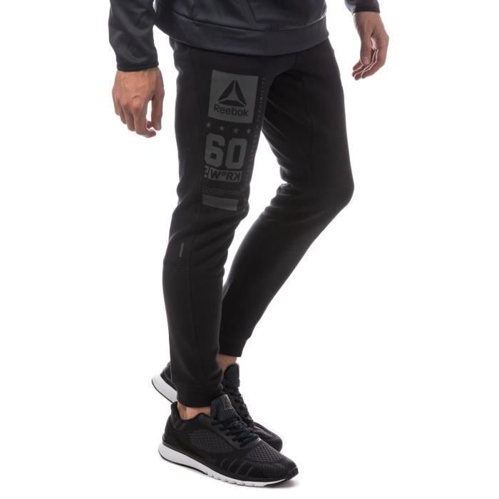 pantalon reebok homme or