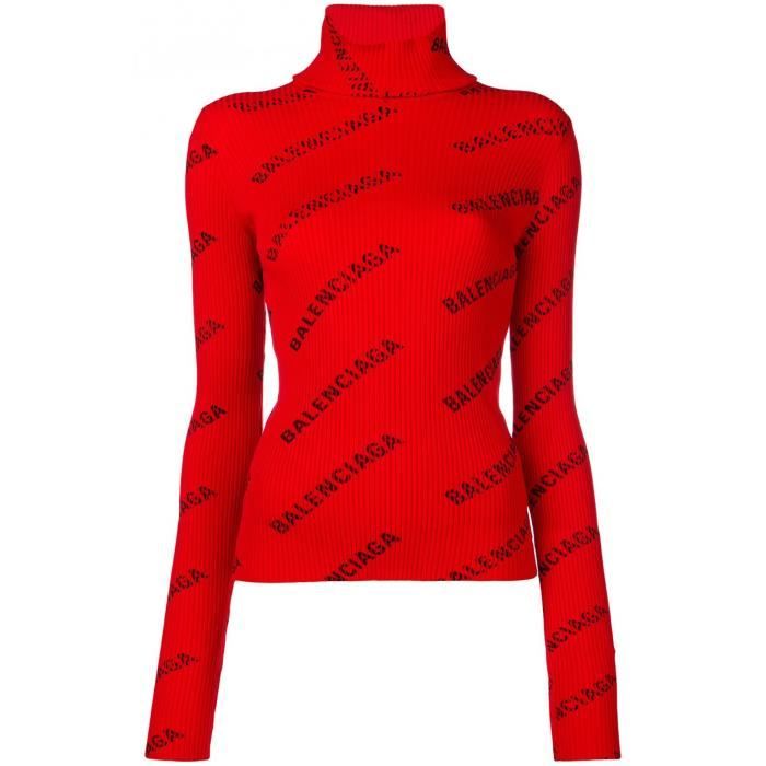 pull balenciaga homme rouge