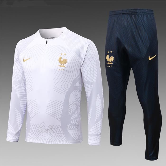 Survêtement de Foot France 2022 2023 Homme 2 Etoiles Nouveau Maillot de