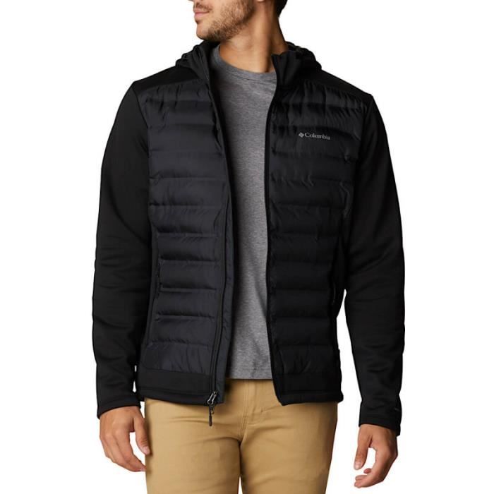 Sweatshirt à capuche Columbia Out-Shield Insulated FZ - noir