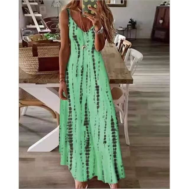 Robe Crayon Moulante Femme - Col V Avec Cape Mousseline - Taille Grande L à 4XL - Vert Foncé - FOLUNSI