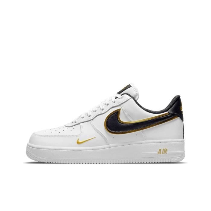 NIKE Air Force 1 Low 07 LV8 Utility Chaussures Baskets AF1 Airforce One Homme Couleur blanc noir Blanc Cdiscount Pret a Porter