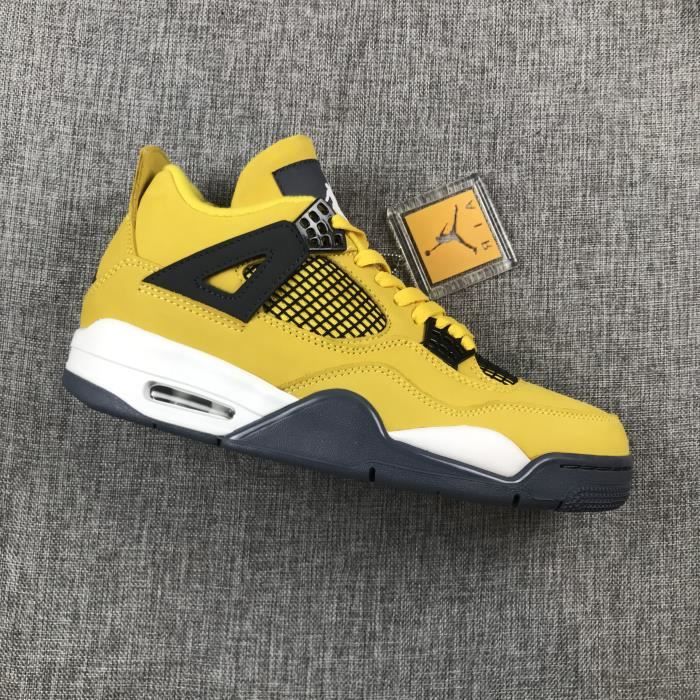 jordan nike jaune et noir