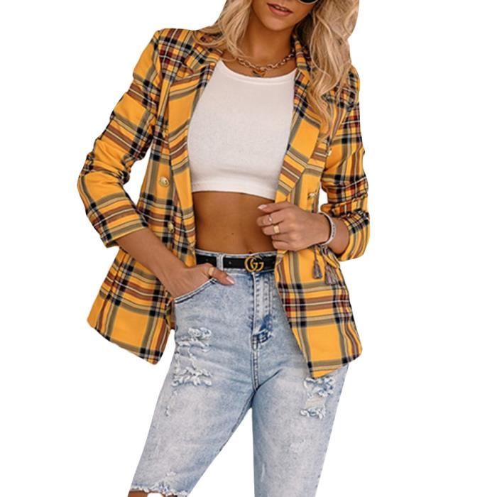 Blazer Femme En Velours à Manches Longues - Col Châle & 1 Bouton | Veste Bureau Élégante Vintage Pour Tenue Affaires Ou Sortie