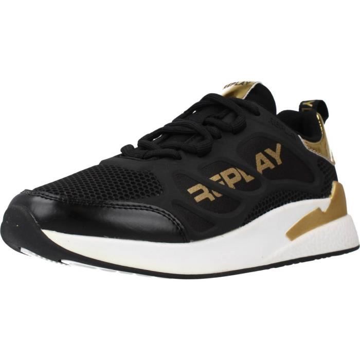 Basket Replay 128796 Noir 37 Noir Cdiscount Chaussures
