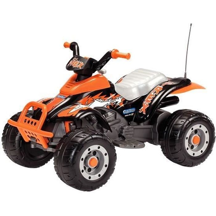 PEG PEREGO Quad Electrique Enfant Corral T Rex 12 Volts - Cdiscount Jeux -  Jouets