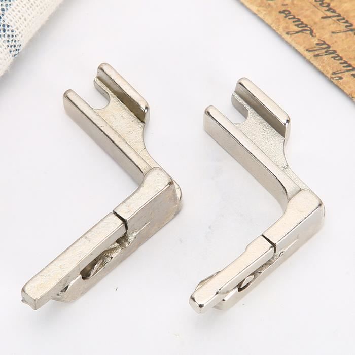 Lot De 2 Pieds Ourlet Roulé Bernette B37 B38 – 2 Mm + 4 Mm Pour Ourlets Parfaits Et Pro