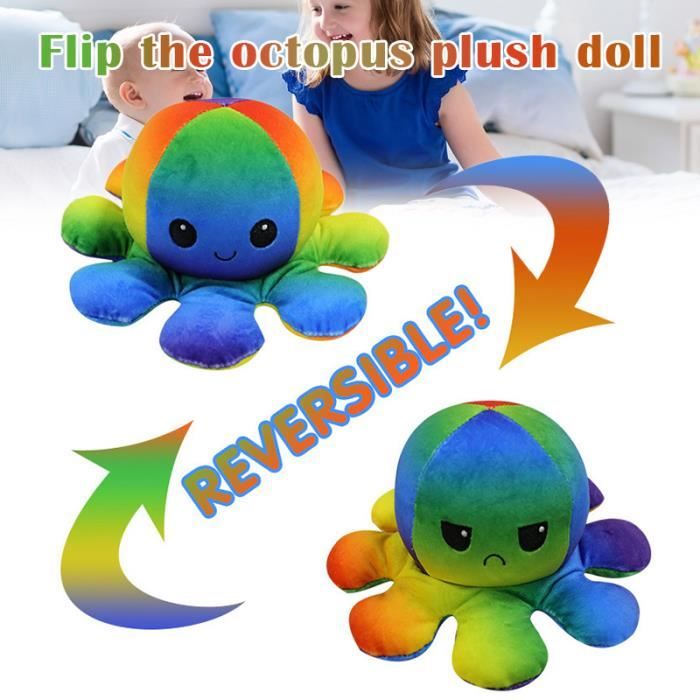 Peluche reversible multicolore Clearance