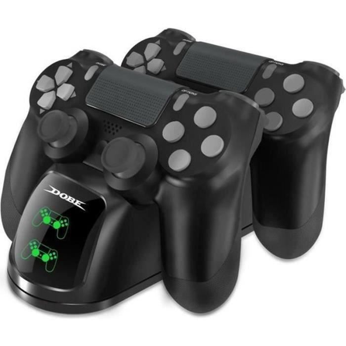 LightPS4 Dual Dock Charge USB avec Indicateur LED Station D'accueil de