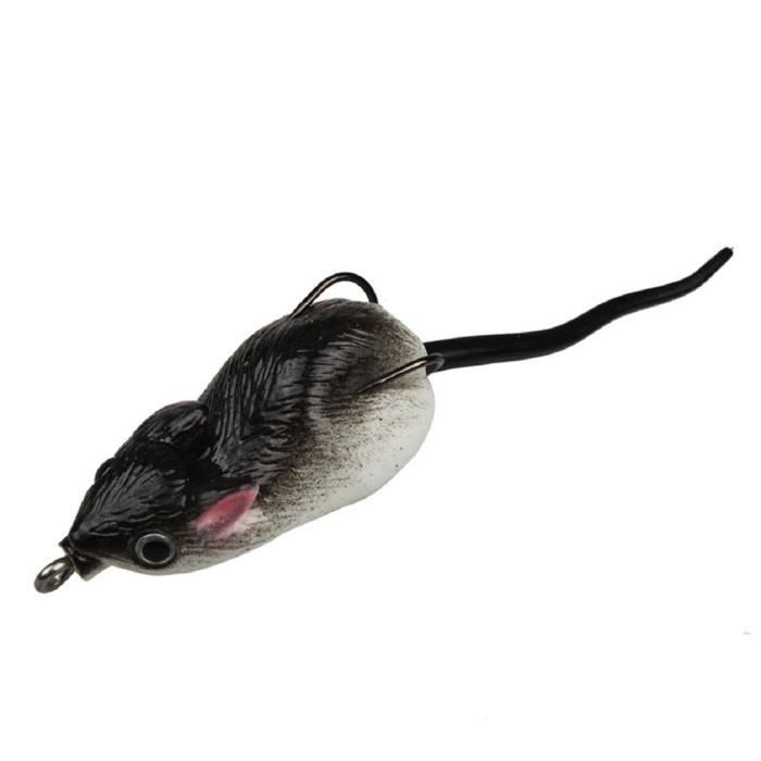 6 x Caoutchouc Leurres doux 8 cm Pêche Appât Tackle