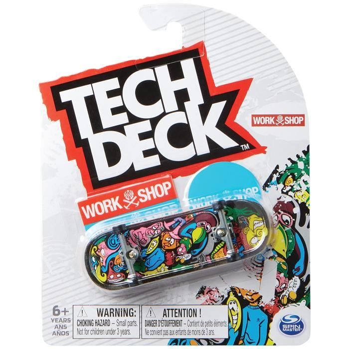 Finger skate - Spin Master - Tech Deck Pack 1 - Pour enfant à partir de 6 ans - Mixte