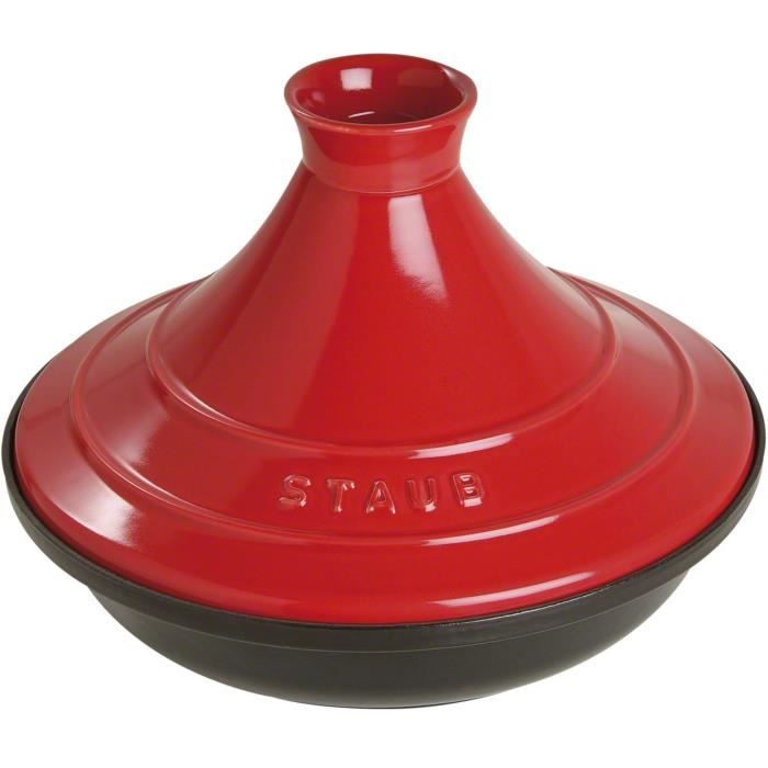 STAUB Tajine Fte/Ceramique -28 cm - Cerise - 405103270