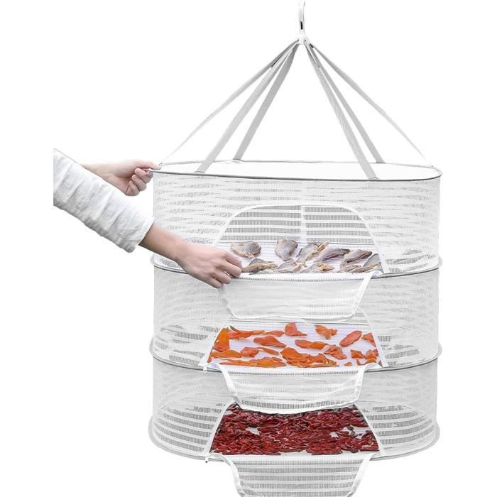 Vvikizy Filet De Séchage Pliable 4 Couches Accrochant Le Filet De