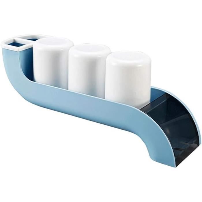 Porte-Brosses à Dents En Céramique COMNICO - Lot De 2 Pour Salle De Bain Élégante