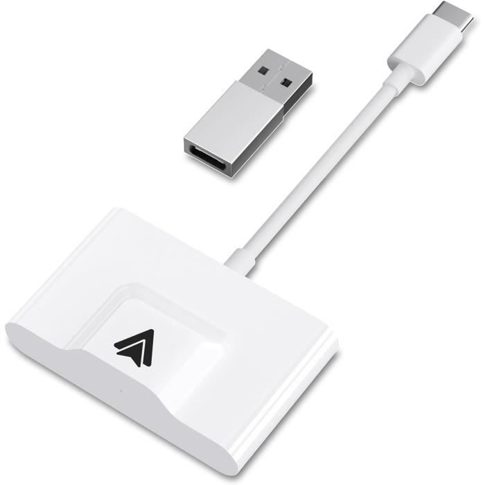 Adaptateur Android Auto Sans Fil, Dongle Android Auto Filaire Pour Autoradio, Pour Les Voitures