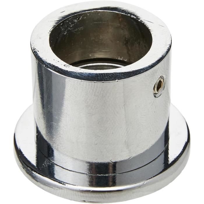 Tringle à Rideaux 20 Mm De Diamètre, 2 Voies, Type Capuchon, Métal-Bois