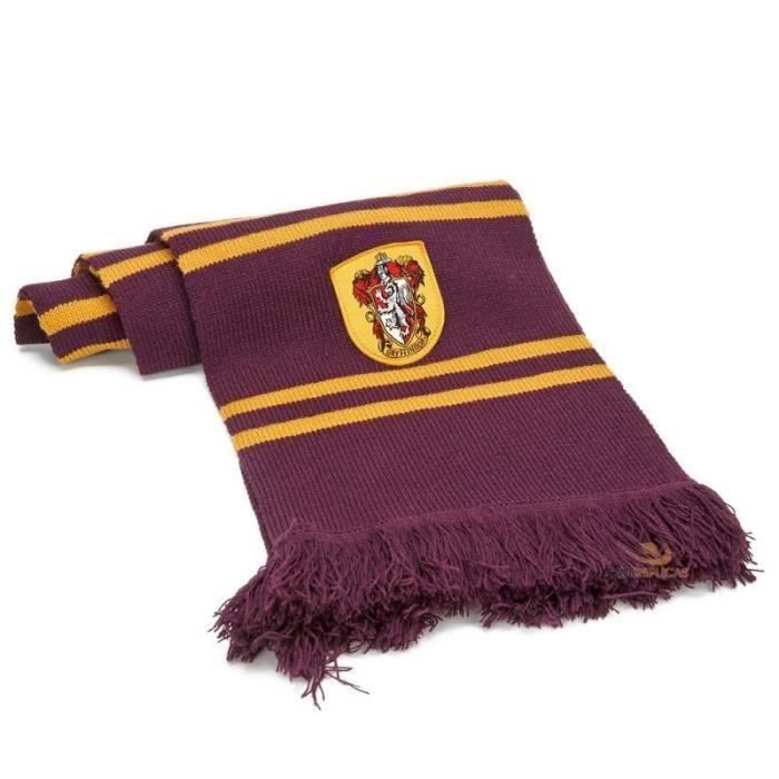 Echarpe Harry Potter Gryffondor Pourpre et Or