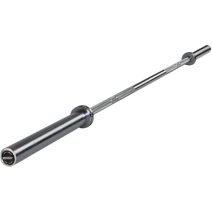 TUNTURI Barre de Crossfit Olympique pour Femme, 15kg, 201cm, Poignée de  25mm - Cdiscount Sport