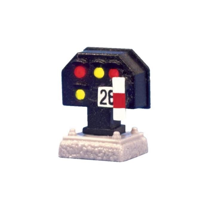 Signal Lumineux Block Deutsche Bahn - 2 LEDs - Filigrane Et Réaliste - Modélisme Ferroviaire
