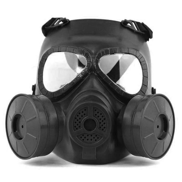 Masque à gaz Matériau TPR ajustable Masque utilisé pour CS, mascarade  soldats tournage de film, cosplay Noir@M2771 - Cdiscount Jeux - Jouets