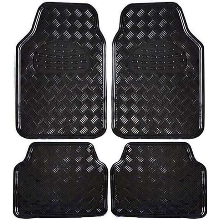 Woltu Tapis De Voiture Universel Lot De 4 Tapis Plastique Tapis Moquette Tapis De Sol Pour Voiture En Pvc Noir Achat Vente Tapis De Sol Woltu Tapis De Voiture Noir Cdiscount