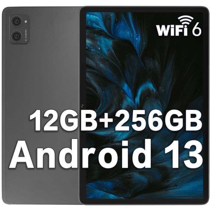 Tablette – Android – 101 Pouces – 12 Go RAM – 256 Go ROM – WiFi 6 – Octa-Core – 7000mAh