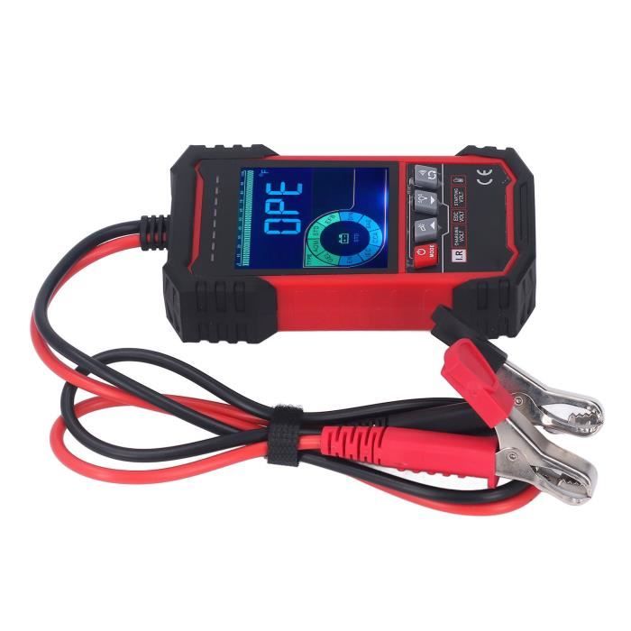 YOSOO testeur de batterie automobile 12V 24V testeur de batterie écran  couleur analyseur de charge de batterie Automobile