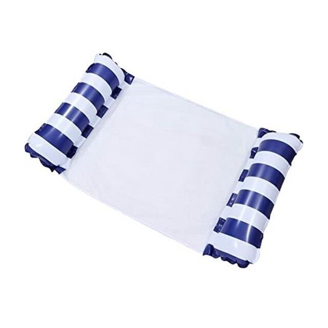 Hamac de Piscine Hamac Floattant Chaise Longue Flotteur Portable et