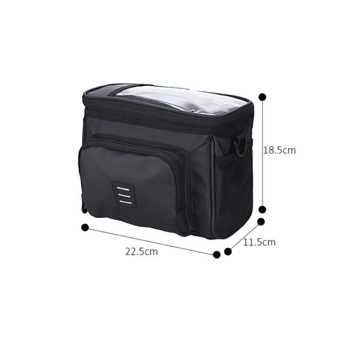 Sac triangulaire portable pour vélo RIDERACE, porte-téléphone pour tube avant, sac de rangement pour vélo de montagne, accessoires de vélo de route Sac triangulaire portable pour vélo RIDERACE, porte-téléphone pour tube avant, sac de rangement pour vélo de montagne, accessoires de vélo de route