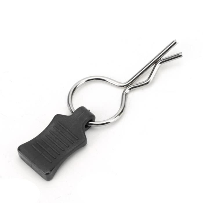 POENVFPO Clips De Carrosserie RC 1/5 Et 1/8 – Goupilles De Maintien En Alliage D'aluminium Et Acier – 5 Couleurs, Installation Facile – Compatible Hsp/Redcat/Axial SCX10 D90/Hpi