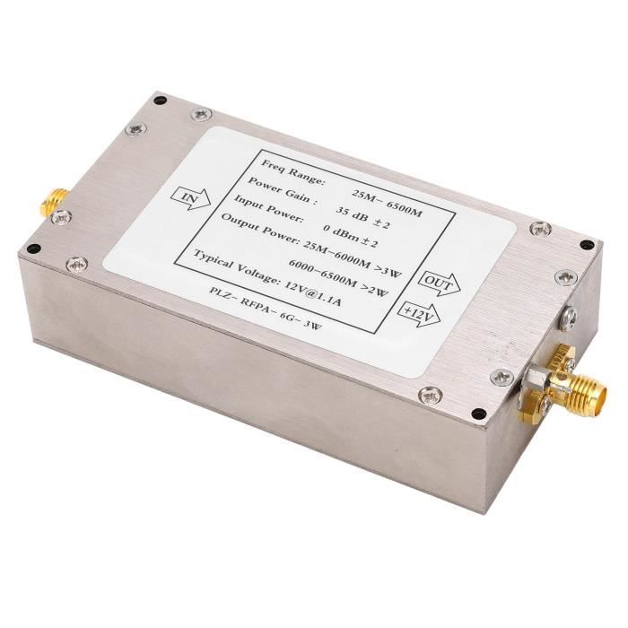 Module amplificateur source de signal large bande 3W High Gain Flatness