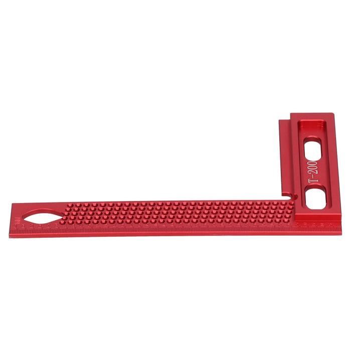 Équerre De Charpentier En Acier Inoxydable - 500x250 Mm - Angle Droit 90° - Règle En L Pour Bricolage Et Mesure
