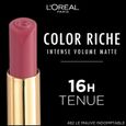 L'Oréal Paris Rouge à Lèvres Color Riche Intense Volume Matte 482 Le Mauve Indomptable-1