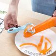 éplucheur Couteau à éplucher en céramique multifonctionnel de cuisine éplucheur de légumes et de fruits raboteuse à é04242-1