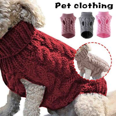Pull En Polaire Pour Chien - Taille XS à 4XL, Doux Extensible, Lavable Machine - Vert/rouge