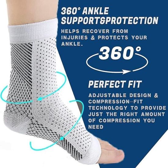 3 paires de sucettes Dr Sock Anti fatigue Compression Pied Sleeve Support Chaussettes Dr Sock Soothers F 3 paires mixte Le 3 pairs mix Cdiscount Pret a Porter