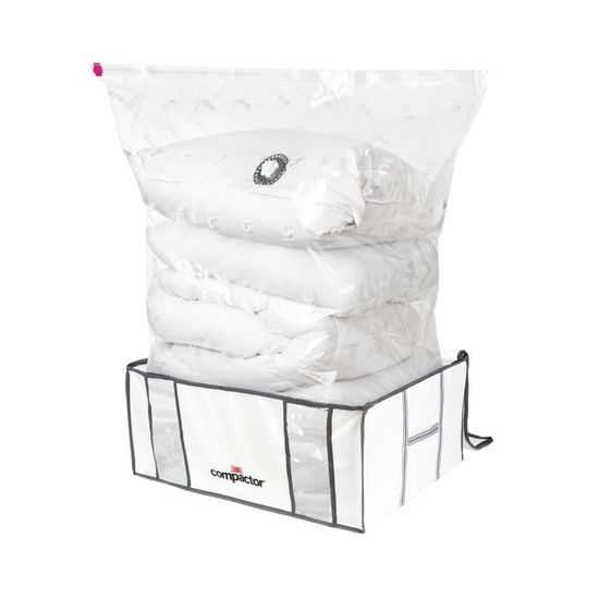 Housse de rangement sous vide compactor xxl (210l) 50x65x27 cm