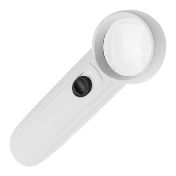 Loupe à main à LED, loupe à fort grossissement éclairée pour loupe à — free download