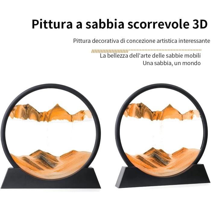 TrueForYou - Peinture au sable liquide, image d'art 3D mobile, paysage naturel en